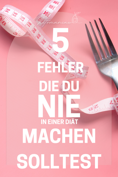 Top 5 Fehler, die du während einer Diät vermeiden solltest!