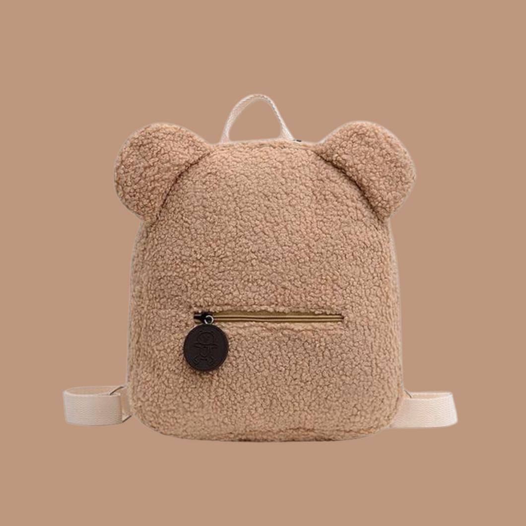 Teddy Rucksack mit Namen Children Travel Bear Shaped Shoulder Backpack - Bestickt