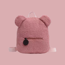 Load image into Gallery viewer, Kids Teddy Children Travel Shopping Bag Backpacks  Bear Shaped - personalized
