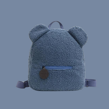 Load image into Gallery viewer, Kids Teddy Children Travel Shopping Bag Backpacks  Bear Shaped - personalized
