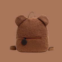 Load image into Gallery viewer, Kids Teddy Children Travel Shopping Bag Backpacks  Bear Shaped - personalized
