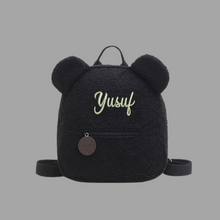 Load image into Gallery viewer, Kids Teddy Children Travel Shopping Bag Backpacks  Bear Shaped - personalized
