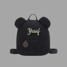 Load image into Gallery viewer, Kids Teddy Children Travel Shopping Bag Backpacks  Bear Shaped - personalized
