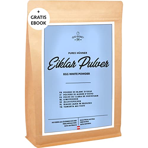 Eiklar-Pulver Reines-Eiweiss-Protein aus Österreichischen Freiland Eiern 800g