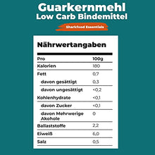 Lade das Bild in den Galerie-Viewer, Hochwertiges Guarkernmehl 1 KG - Guar Gum Powder geeignet für Keto &amp; Low Carb - Bindemittel Verdickungsmittel E412 Pulver - Guarkern Mehl 1000 g
