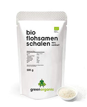 Lade das Bild in den Galerie-Viewer, BIO PREMIUM FLOHSAMENSCHALEN 99% - vegan, lower-Carb, glutenfrei, ballaststoffreich, Superfood, nachhaltig und fair angebaut, 500g
