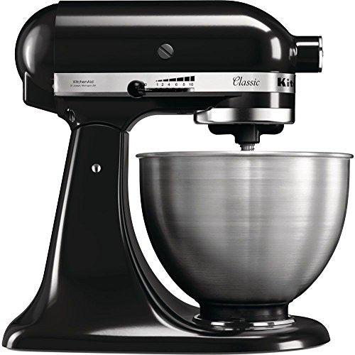 KitchenAid CLASSIC 4,3 L-Küchenmaschinen mit kippbarem Motorkopf, 4.3 L, schwarz