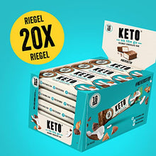 Load image into Gallery viewer, KETO On The Go Riegel | Maximaler Geschmack, 90% weniger Zucker | Ohne Zuckerzusatz | Please Recycle!
