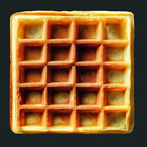 Krups Waffeleisen FDK251 | Doppelwaffeleisen | 2 Belgische Waffeln gleichzeitig | Antihaftbeschichtete Platten (Leichte Reinigung) | Für rechteckige Waffeln | Sicher dank isoliertem Griff | 850W