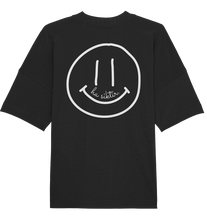 Load image into Gallery viewer, Smiley Shirt Oversize T-shirt Unisex - Organic Oversize Shirt
