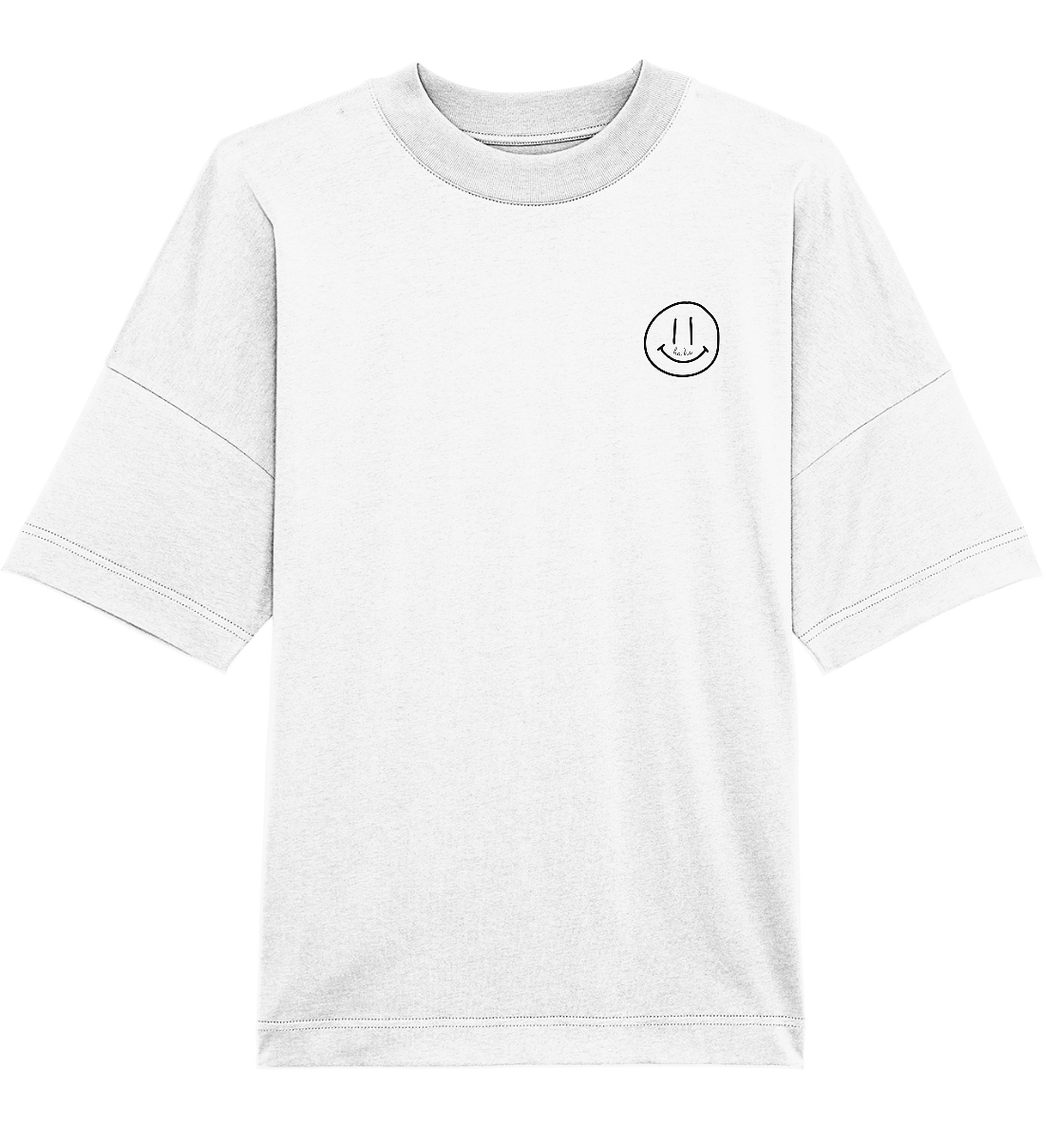 Smiley Shirt Oversize T-shirt Unisex  - Organic Oversize Shirt