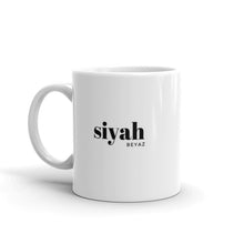 Lade das Bild in den Galerie-Viewer, BJK - Mug &quot;Siyah Beyaz 1&quot; mit Namen
